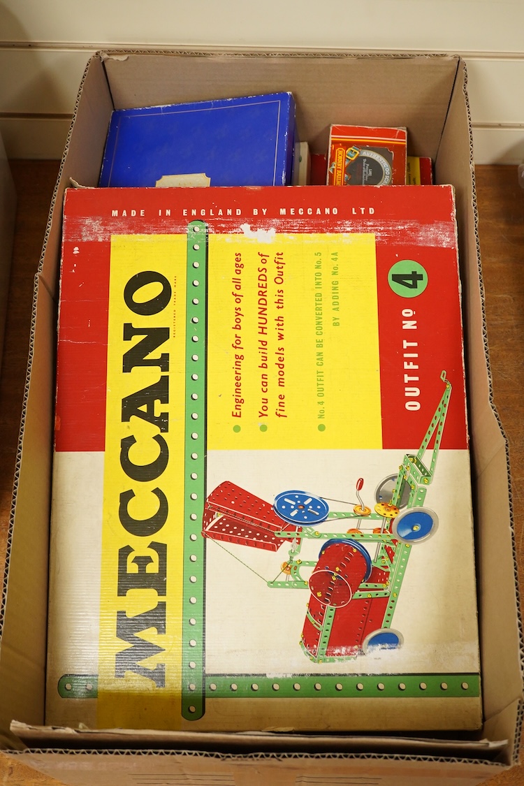 Hornby Railways and Meccano, etc. items including; an 00 gauge kitbuilt BR 0-6-0T locomotive, 1500, a Hornby Railways Patriot Class locomotive, 5541, fifteen Matchbox Series vehicles, including original and reissue examp